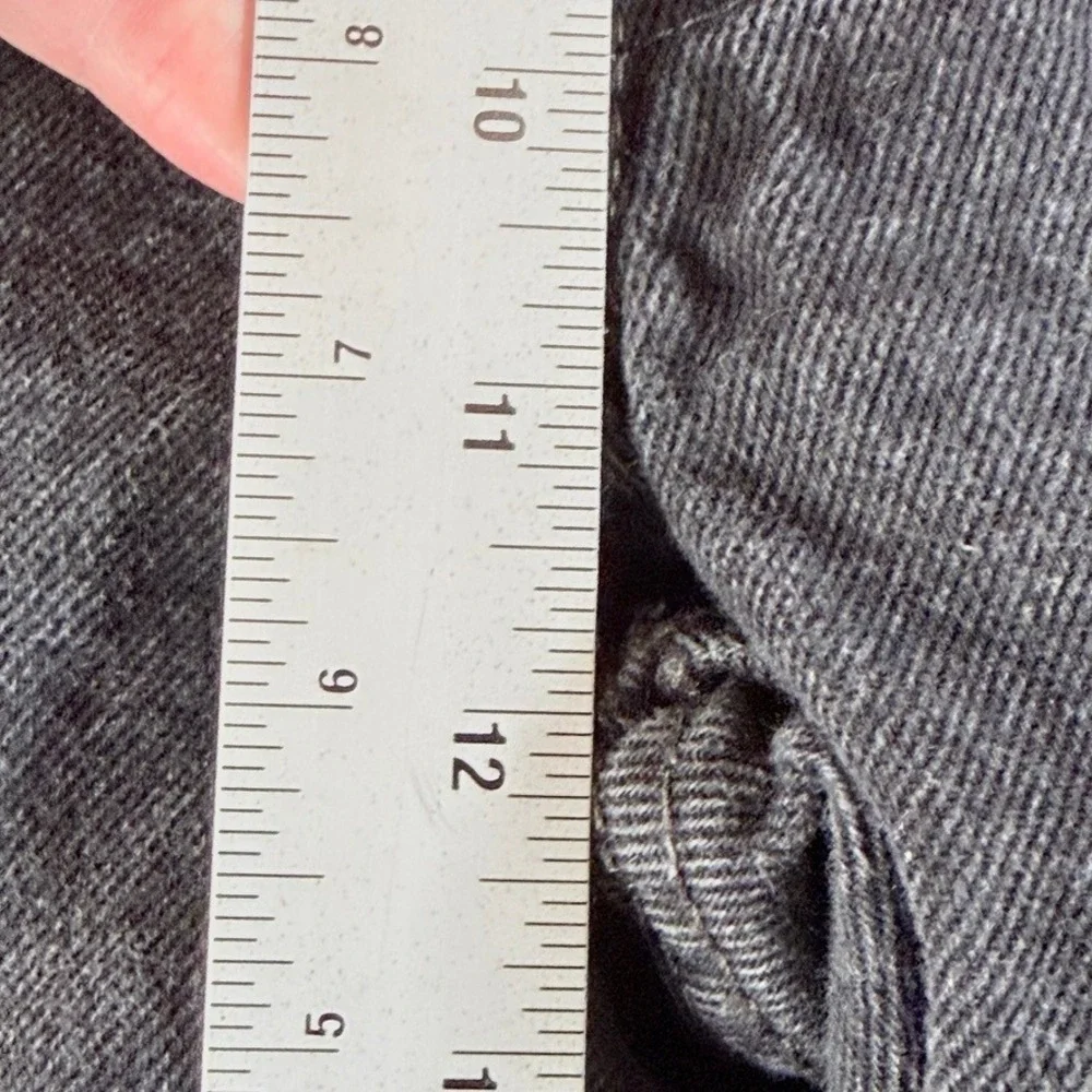 Levis 550 Relaxed Fit Tapered Leg Jeans Mens 40x30 Faded Black Charcoal Denim